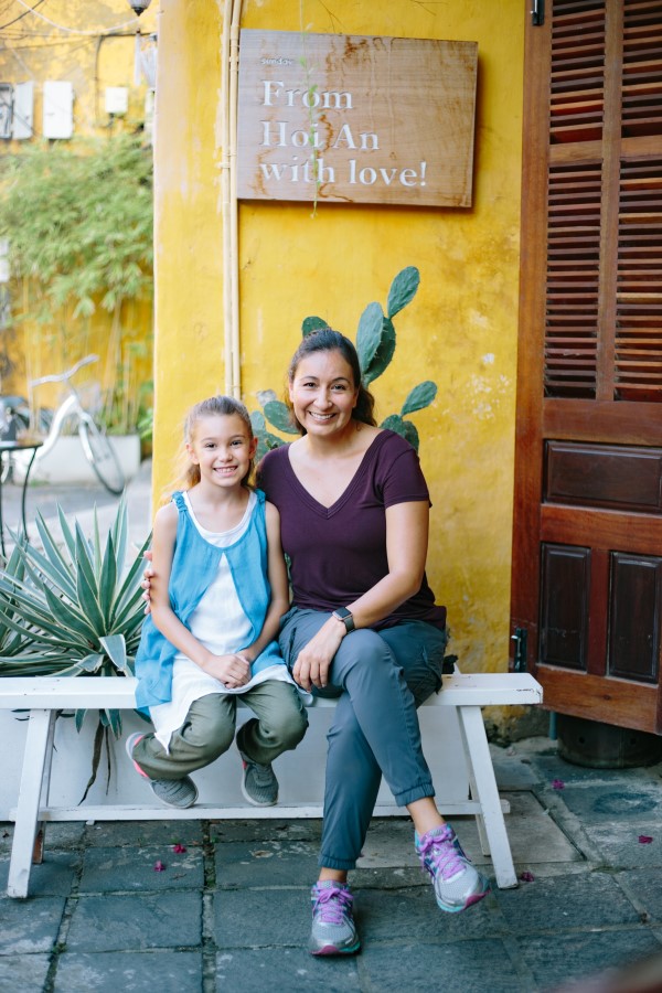 family photography in Hoi An old town by Hoian vacation photographer